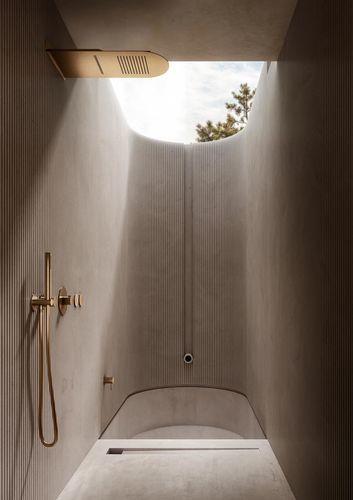 Pommeau de douche mural - SF081 B - AQUAELITE - rond / rectangulaire / pluie