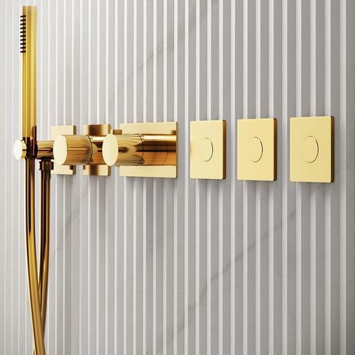 Set de douche à encastrer - RU161 B - AQUAelite® - contemporain / à usage domestique / avec douche à main