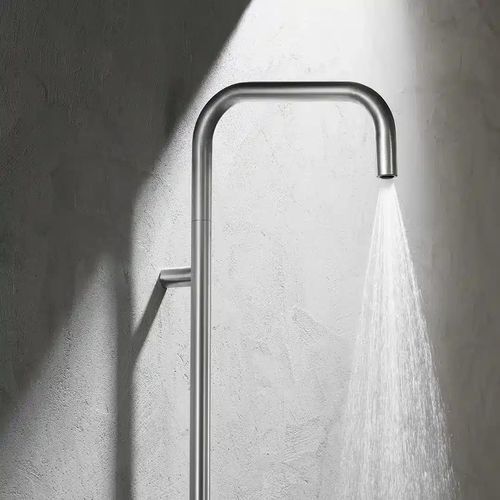 Colonne de douche mécanique - CL020 E - AQUAelite® - professionnelle / en acier inoxydable 316L / brossée