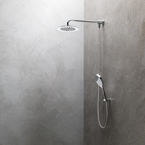 Pommeau de douche mural - SF093 A - AQUAelite® - circulaire / pluie / professionnel