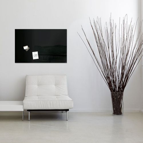 Tableau magnétique - GL 140 - SIGEL GmbH - noir / mural / en verre