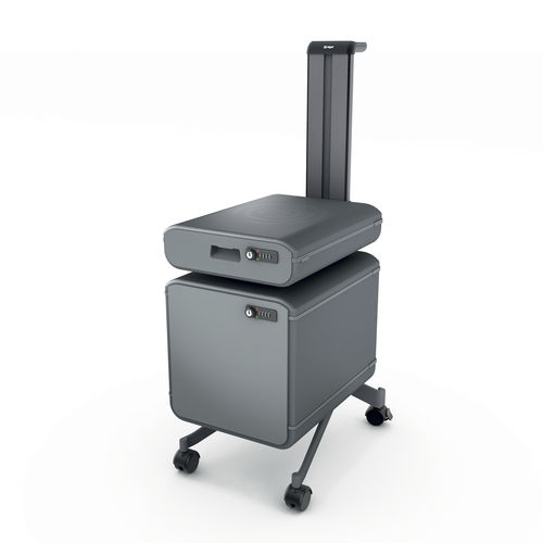 Caisson de bureau mobile - MOVE IT MIB01 - SIGEL GmbH - en métal / en ABS / à 2 tiroirs