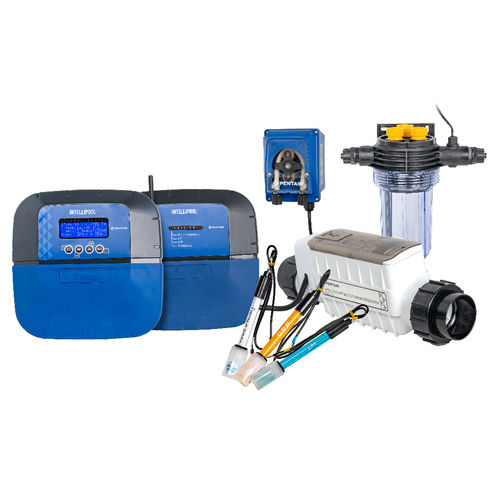 Installation domotique pour piscine - INTELLIPOOL - Pentair Aquatic Systems - pour chauffage / pour éclairage / pour filtration