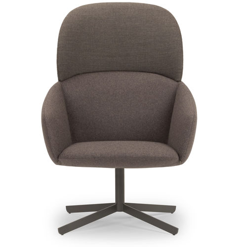 Fauteuil contemporain - NOT - True Design srl - en tissu / en mousse de polyuréthane / en métal