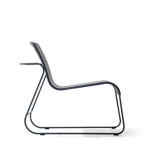 Fauteuil contemporain - FLOW - True Design srl - en contreplaqué / en acier / ergonomique