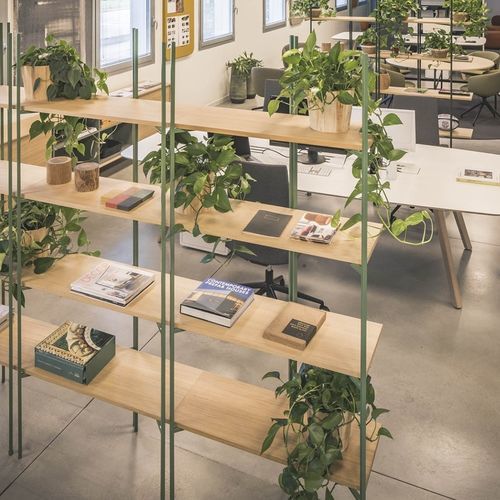 Bibliothèque d'angle - ETHRIO - True Design srl - contemporaine / professionnelle / en MDF