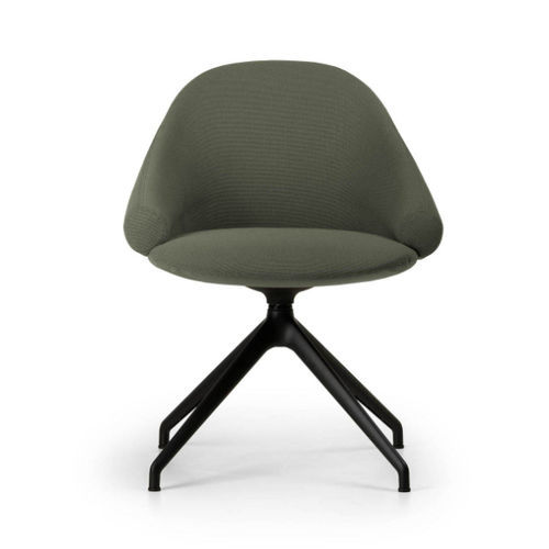 Chaise visiteur contemporaine - FENDER - True Design srl - d'intérieur / en mousse de polyuréthane / avec piètement en aluminium