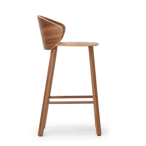 Tabouret contemporain - NOT - True Design srl - en bois / en chêne / en bois massif