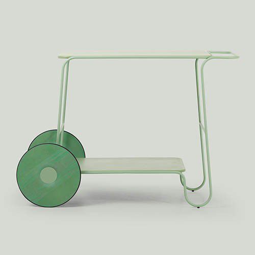 Table contemporaine - FLOW - True Design srl - en acier / avec piètement en acier / rectangulaire
