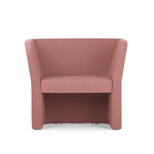 Fauteuil visiteur contemporain - ORACLE - True Design srl - en tissu / en mousse / en bois