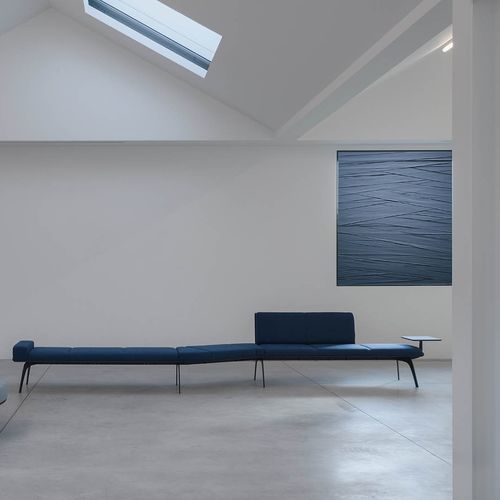 Banquette modulable - MLLEPIEDI - True Design srl - contemporaine / en tissu / en mousse