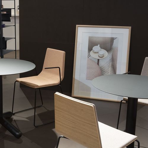Chaise visiteur contemporaine - MARINA - True Design srl - d'intérieur / en tissu / en métal