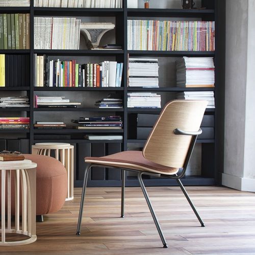 Chaise visiteur contemporaine - TAO - True Design srl - d'intérieur / en métal / en bois