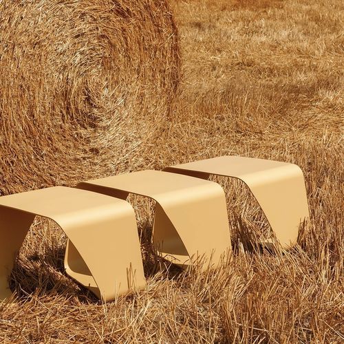 Banc contemporain - DNA OUT - True Design srl - en acier / sans dossier / sans accoudoirs