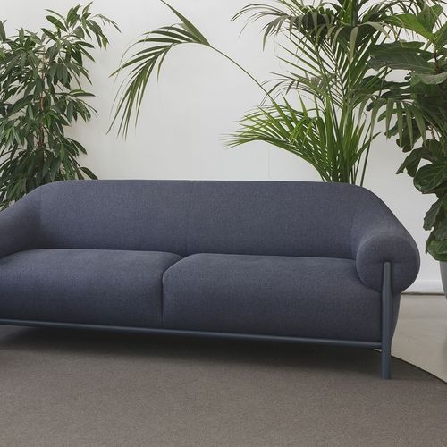 Canapé contemporain - FENDER - True Design srl - en tissu / tapissé / gris