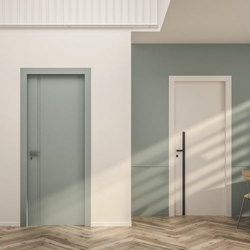 Porte d'intérieur - ARIEL - FBP PORTE - en bois / battante / contemporaine