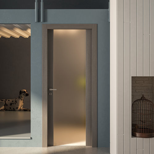 Porte d'intérieur - LICIA B - FBP PORTE - en sapin / en pin / battante