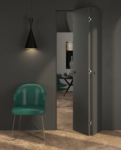 Porte d'intérieur - LIBERA - FBP PORTE - en bois / en aluminium / pliante