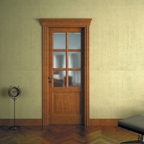 Porte d'intérieur - JANIN - FBP PORTE - en chêne / en bois massif / battante