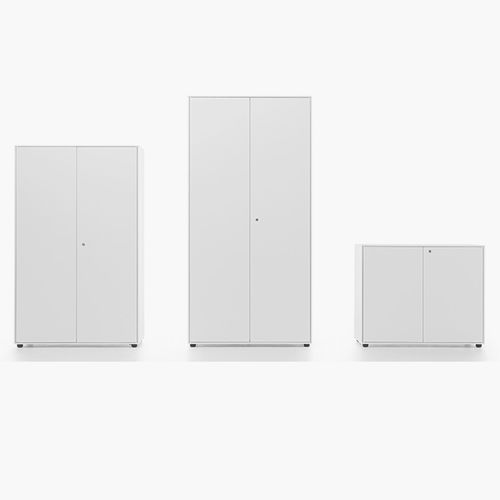 Armoire de classement basse - ESSENZA - FANTIN SRL - haute / en bois / en métal