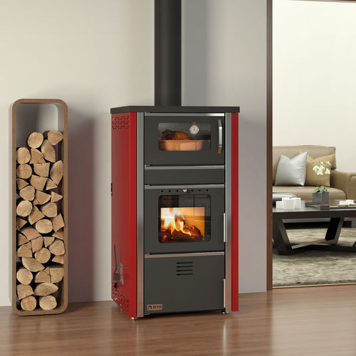 Poêle chaudière à bois - ROASTER - IFYIL TERMO LTD STI - contemporain / en fonte