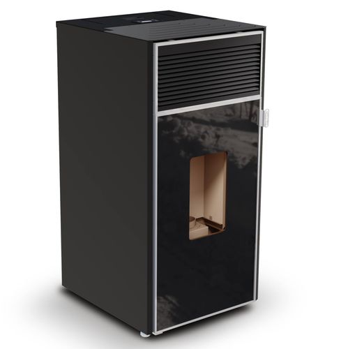 Poêle à granulés - CRYSTAL TRIO - IFYIL TERMO LTD STI - 10 kW - 20 kW / à poser / contemporain