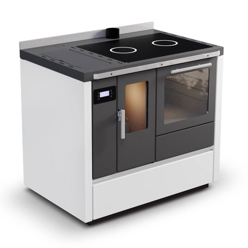 Poêle à granulés - RUMELIA - IFYIL TERMO LTD STI - 9 kW / à poser / contemporain
