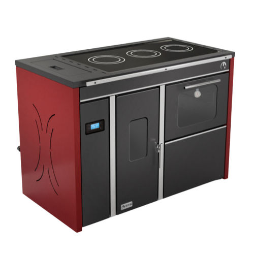 Poêle chaudière à granulés - BOSPHORUS PLUS - IFYIL TERMO LTD STI - 13 kW / multicombustible / à poser