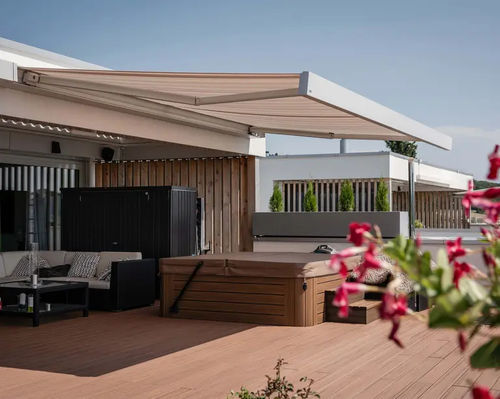 Store banne coffre - CAMABOX - STOBAG - motorisé / de terrasse / de balcon