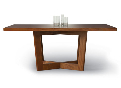 Table à manger contemporaine - DUETTE - ALTURA - en noyer / rectangulaire / résidentielle