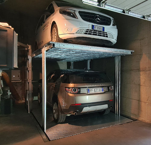 Parking mécanique - C2-C4-C6 - Green Park srl - 2 véhicules / 3 à 5 véhicules / commercial