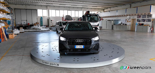 Plateforme pour parking tournante - Green Park srl - électrique / d'exposition