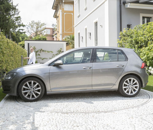 Plateforme pour parking tournante - Green Park srl - électrique