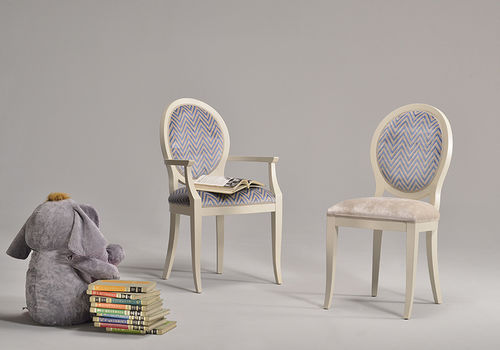 Chaise de style - KORA - Veneta Sedie - d'intérieur / en bois massif / tapissée
