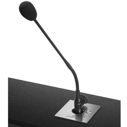 Microphone rétractable - MICCONNECT - Arthur Holm - pour table de conférence / motorisé