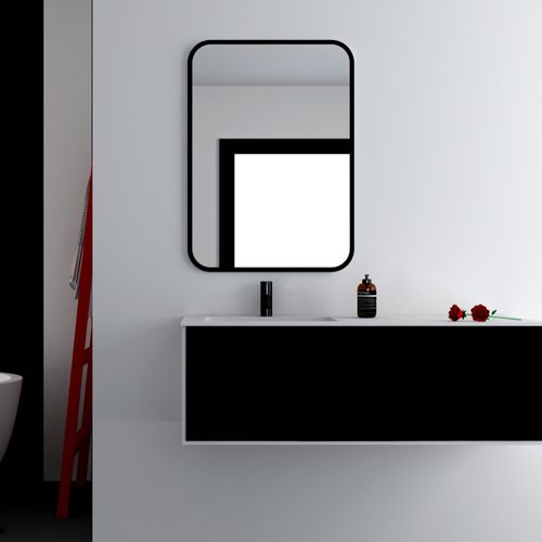 Miroir mural - APPLE - CODIS - contemporain / rectangulaire / lumineux (LED)