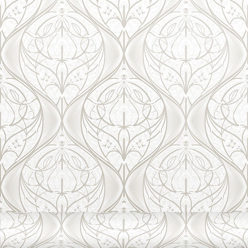 Papier peint contemporain - ALCINA - Equipo DRT - à motif / aspect tissu / bleu
