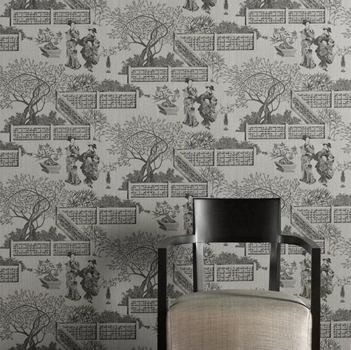 Papier peint classique - MODERATO - Equipo DRT - scène / lavable / non tissé