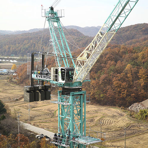 Grue à flèche relevable - ED580L-24 - Everdigm Corp - fixe / de levage
