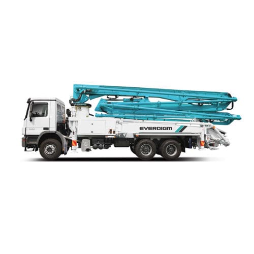 Pompe à béton mobile - ECP38CX-5 - Everdigm Corp - montée sur camion