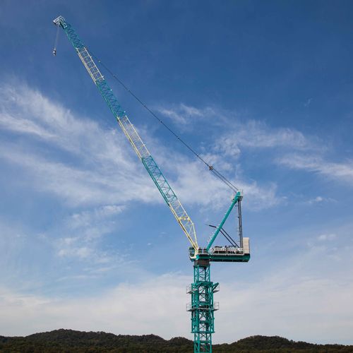 Grue à flèche relevable - ED325L-18 - Everdigm Corp - fixe / de levage / pour chantier de construction