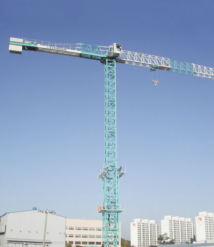 Grue à tour topless - ED150F-10 - Everdigm Corp - fixe / de levage / pour chantier de construction
