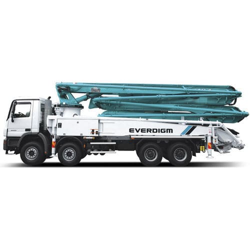 Pompe à béton mobile - ECP43CX-5 - Everdigm Corp - montée sur camion