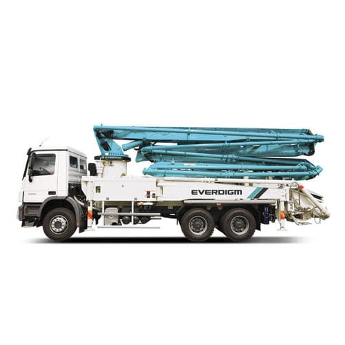 Pompe à béton mobile - ECP33ZX - Everdigm Corp - montée sur camion