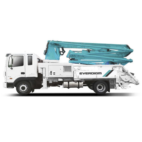 Pompe à béton mobile - ECP21ZX - Everdigm Corp - montée sur camion