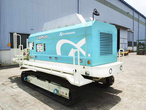 Pompe à béton montée sur remorque - ETP970 - Everdigm Corp - mobile
