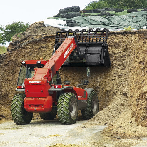Chariot télescopique Tier 4 - MLT 845 120 - Manitou America's, Inc. - de chargement / pour chantier