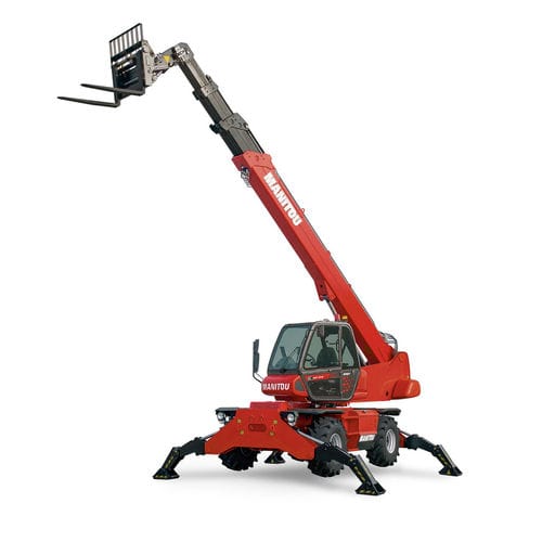 Chariot télescopique de levage - MRT 2145 EASY T4 S2 360° - Manitou America's, Inc. - Tier 4 / pour chantier / rotatif