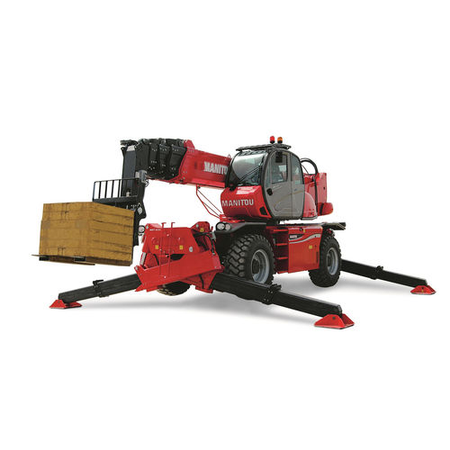 Chariot télescopique de levage - MRT 3255 PRIVILEGE PLUS - Manitou America's, Inc. - Tier 4 / pour chantier / rotatif
