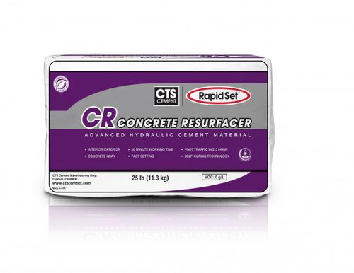 Mortier de réparation - RAPID SET® CR RESURFACER - CTS Cement/ Rapid Set - pour chape / hydraulique